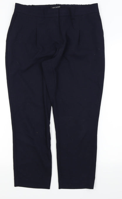 Womens UK Size 12 NEXT Regular Fit  Blue Trousers