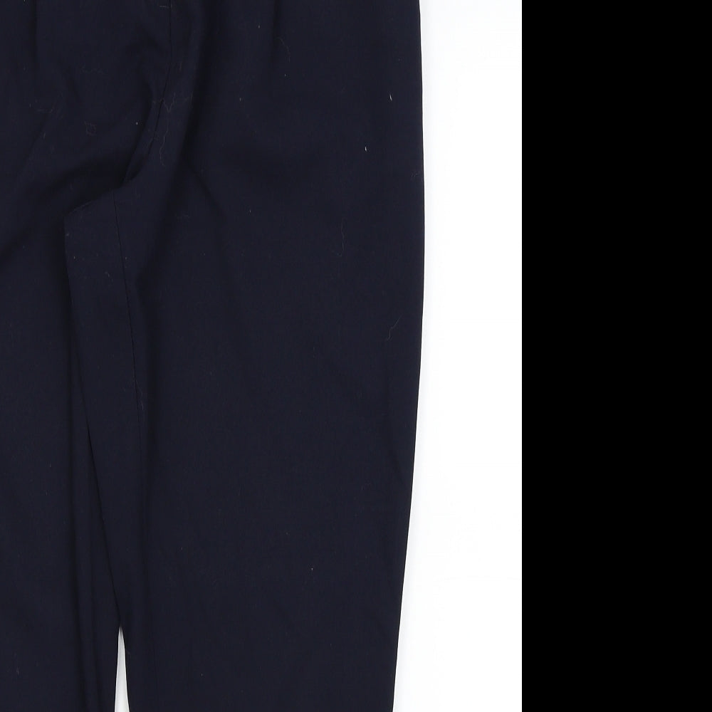 Womens UK Size 12 NEXT Regular Fit  Blue Trousers