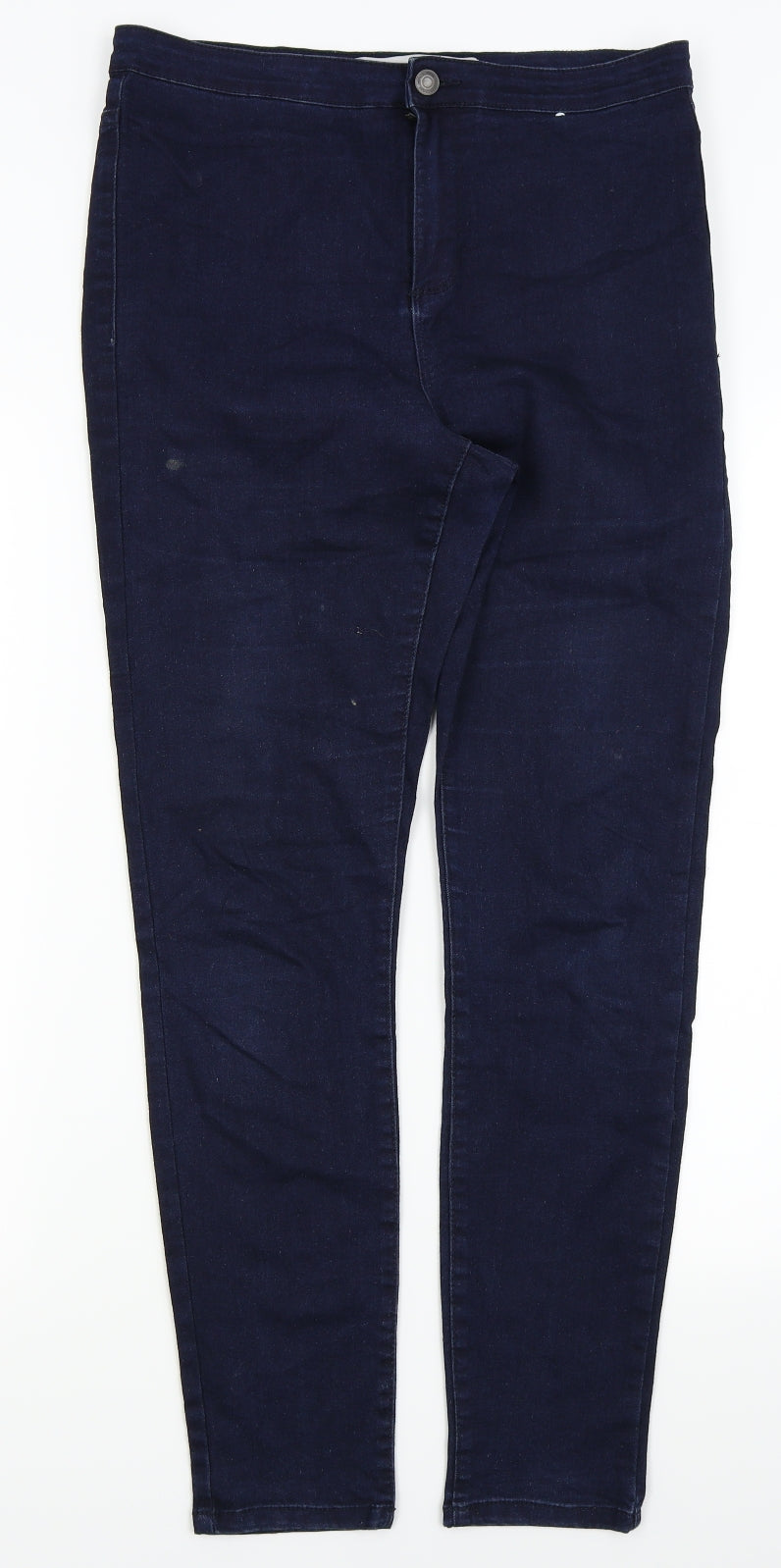 Womens UK Size 14 DENIM AND CO Regular Fit Skinny Blue Jeans