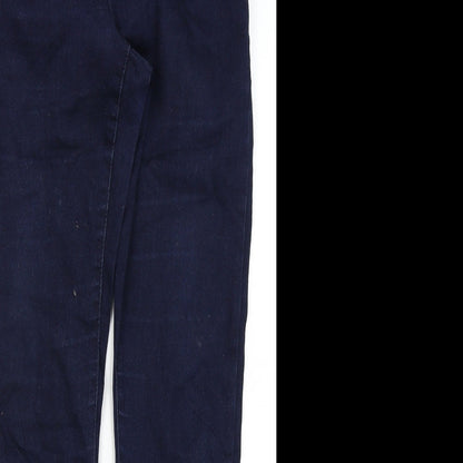 Womens UK Size 14 DENIM AND CO Regular Fit Skinny Blue Jeans
