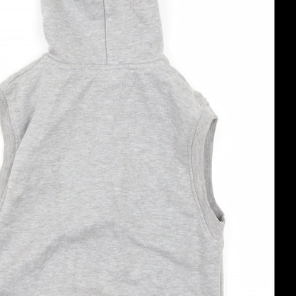Carbrinii Boys Grey   Full Zip Hoodie Size 6-7 Years