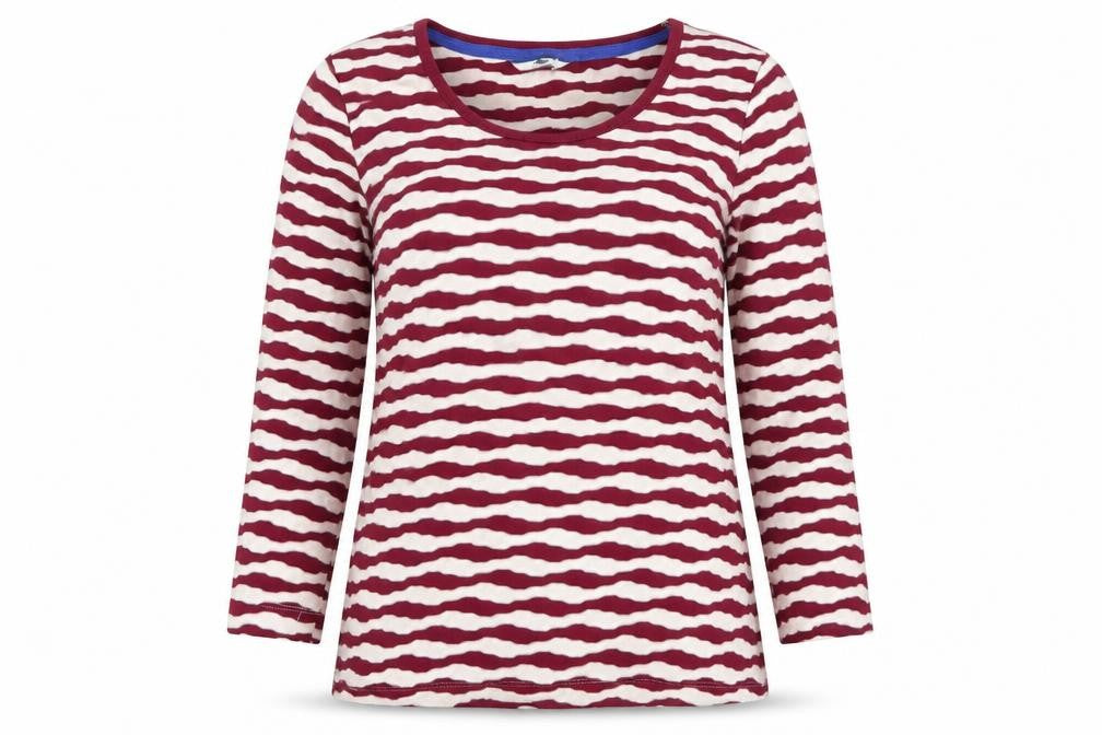 Womens UK Size 10 DASH Red Basic T-Shirt