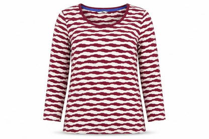 Womens UK Size 10 DASH Red Basic T-Shirt