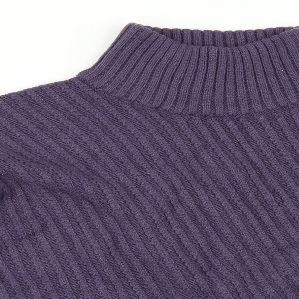 Dash Womens Purple   Pullover Jumper Size S