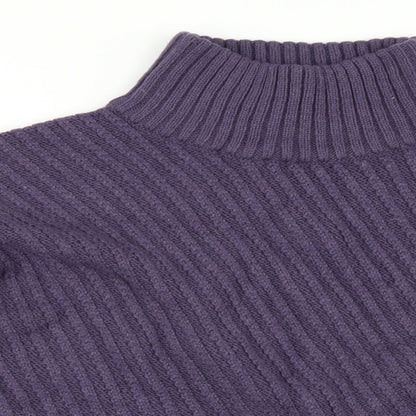 Dash Womens Purple   Pullover Jumper Size S