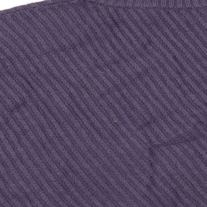 Dash Womens Purple   Pullover Jumper Size S