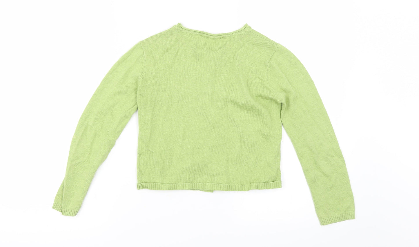 rodin Girls Green   Cardigan Jumper Size 6 Years
