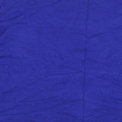 Paramour Womens Blue  Knit Pullover Jumper Size L