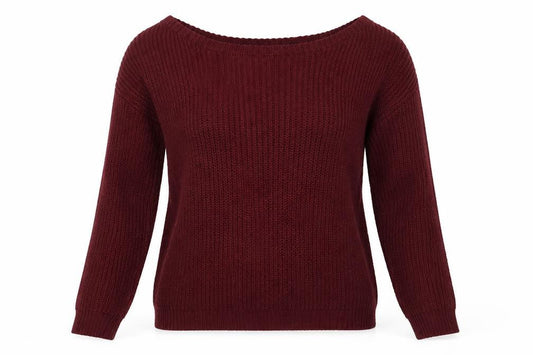 Missguided Womens Red   Pullover Jumper Size M