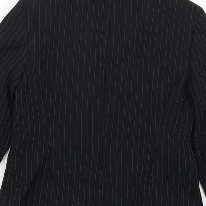 Dorothy Perkins Womens Black Striped  Jacket Suit Jacket Size 10