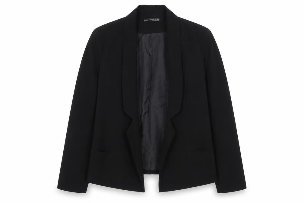Womens UK Size 12 Atmosphere Regular Black Suit Jacket
