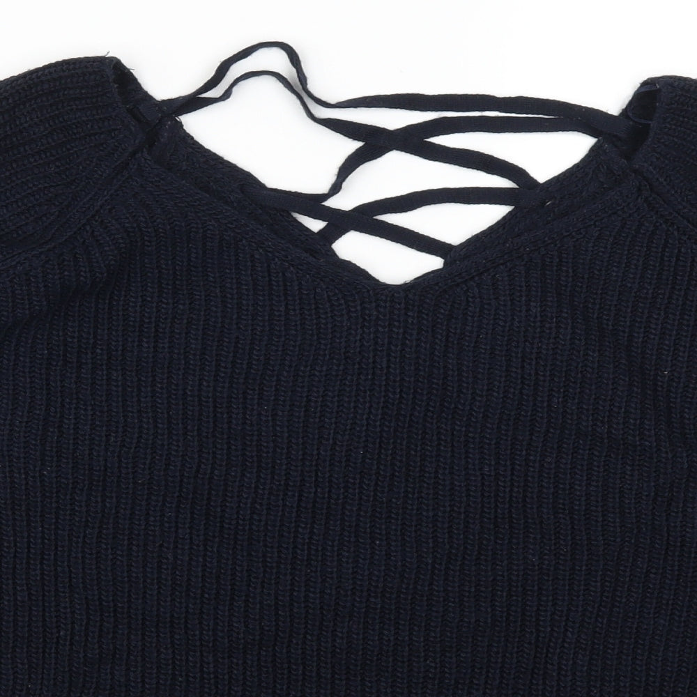 F&F Womens Blue   Pullover Jumper Size 10