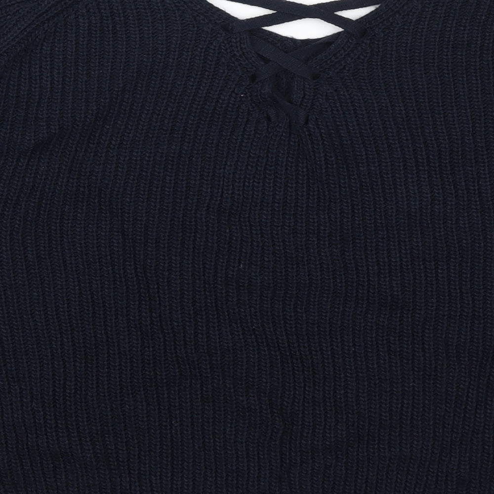 F&F Womens Blue   Pullover Jumper Size 10