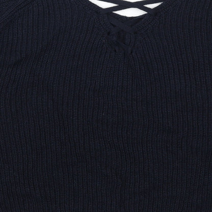F&F Womens Blue   Pullover Jumper Size 10