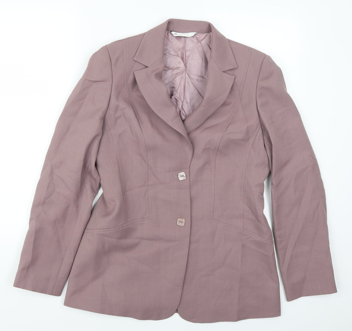 BHS Womens Pink   Jacket Suit Jacket Size 10