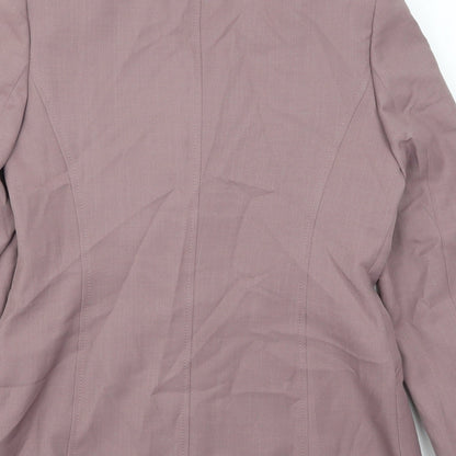 BHS Womens Pink   Jacket Suit Jacket Size 10