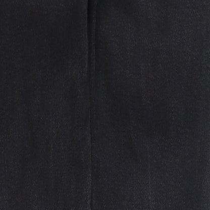 Denim Co Womens Black  Denim Skinny Jeans Size 10 L26 in - Heavily Distressed