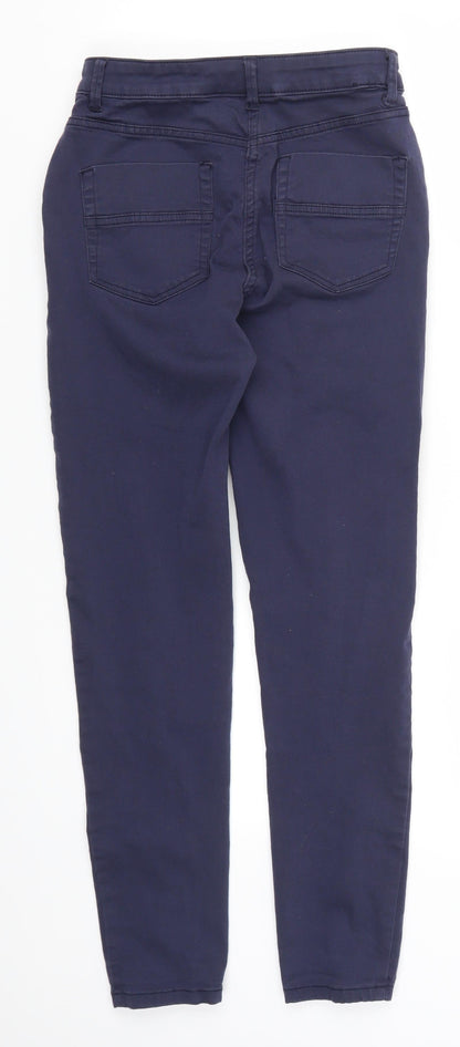 NEXT Womens Blue  Denim Skinny Jeans Size 6 L27 in