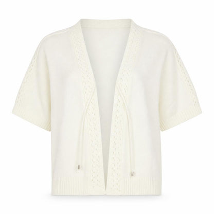Ellie Louise Womens Ivory   Cardigan Jumper Size M