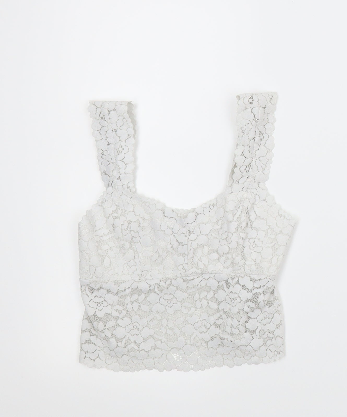 Primark Womens Silver Floral  Cropped Blouse Size XS