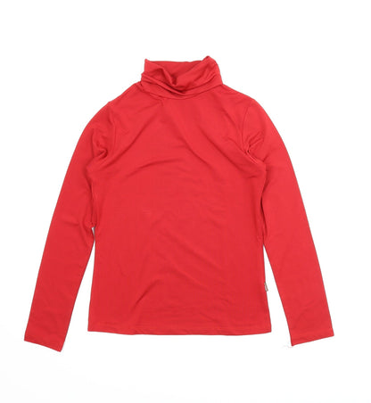 Sushan Womens Red   Basic Blouse Size S