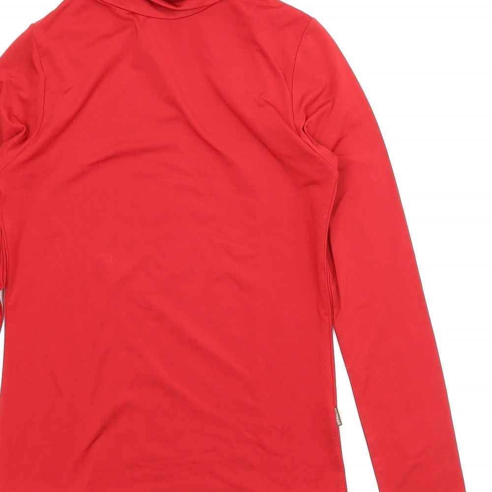 Sushan Womens Red   Basic Blouse Size S