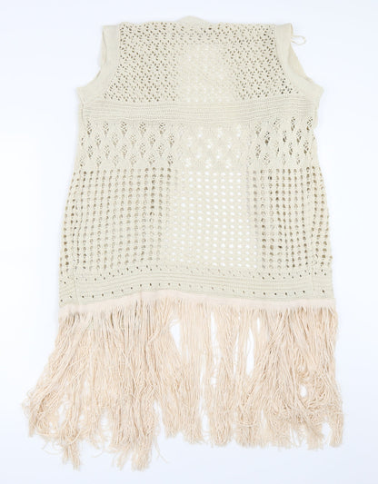 Anthology Womens Beige   Cardigan Jumper Size 12