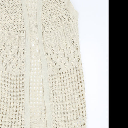 Anthology Womens Beige   Cardigan Jumper Size 12