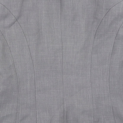 Debenhams Womens Grey   Jacket Blazer Size 12