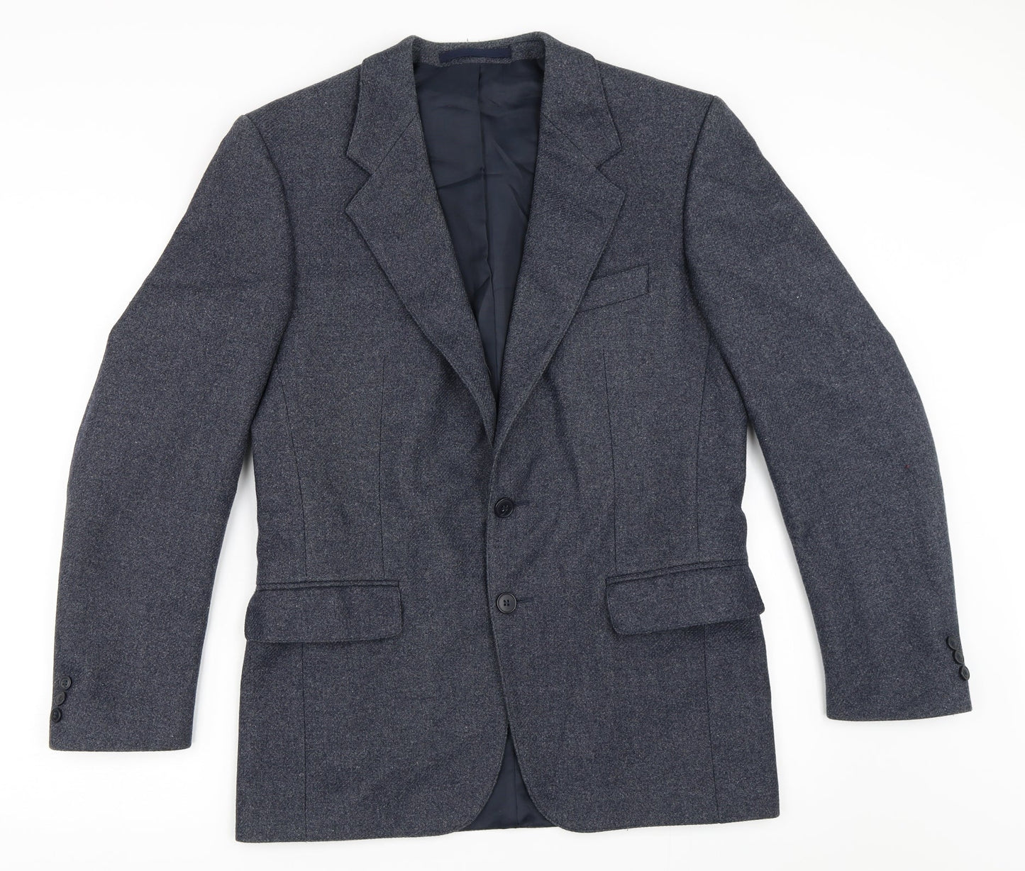 Mens UK Size 38 Wellington Regular Blue Suit Jacket