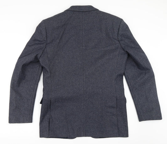 Mens UK Size 38 Wellington Regular Blue Suit Jacket