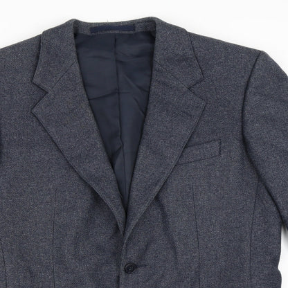 Mens UK Size 38 Wellington Regular Blue Suit Jacket