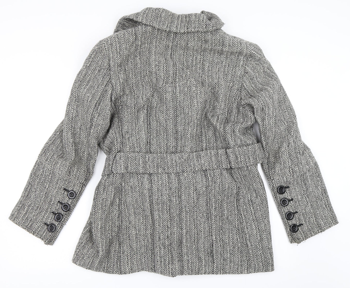 Womens UK Size 14 Betty Barclay Grey Overcoat