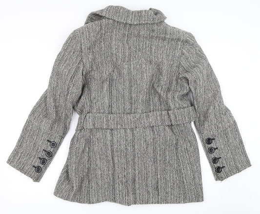 Betty Barclay Womens Grey   Overcoat Coat Size 14