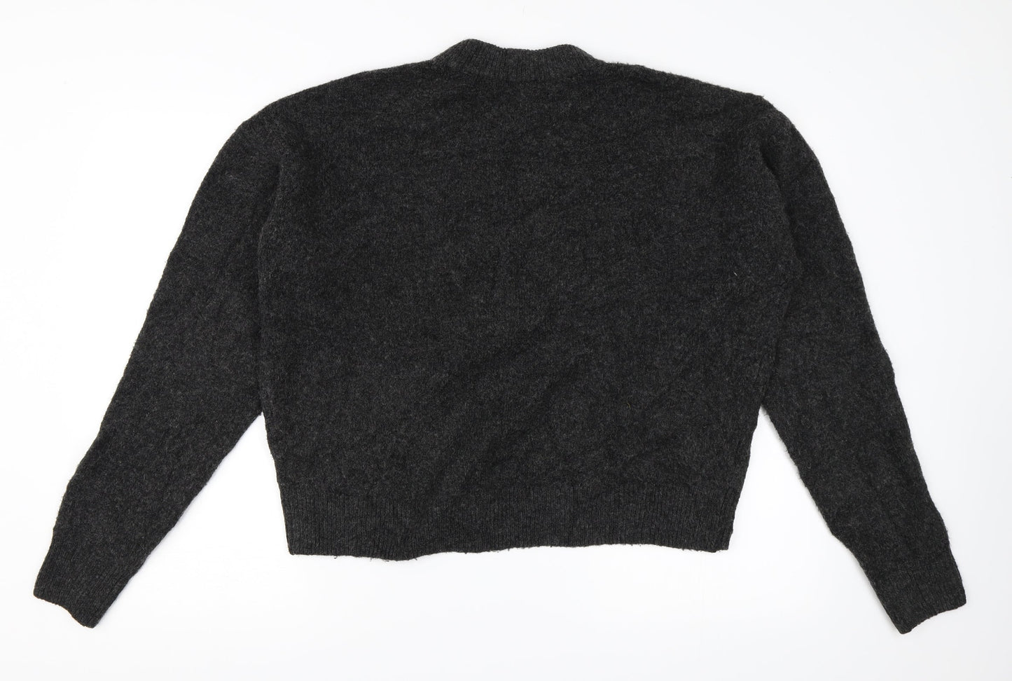 H&M Womens Grey   Pullover Jumper Size S