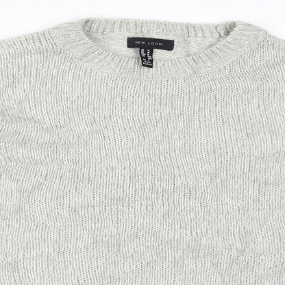 New Look Womens Grey   Pullover Jumper Size M