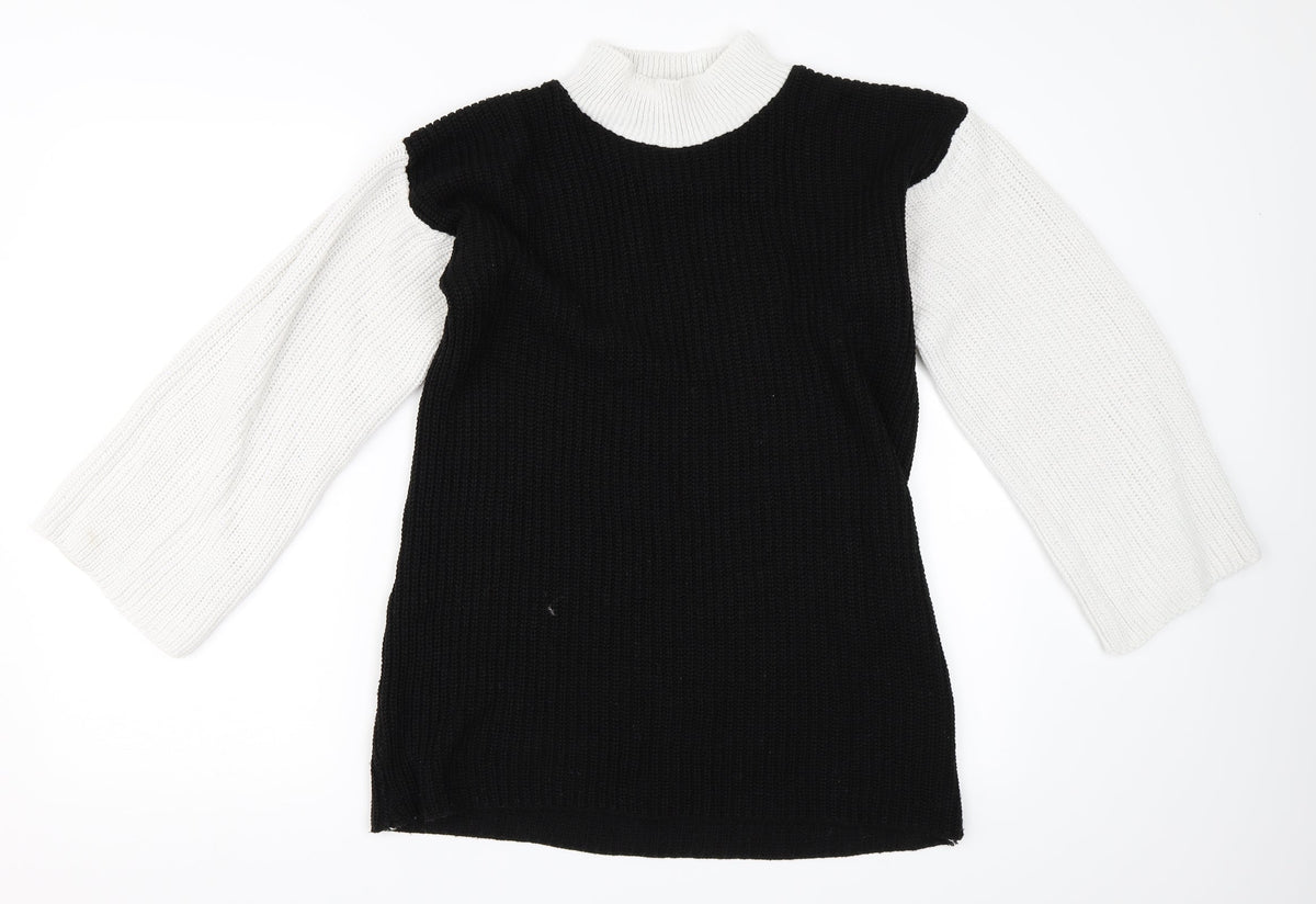Preworn Womens Black   Pullover Jumper Size M