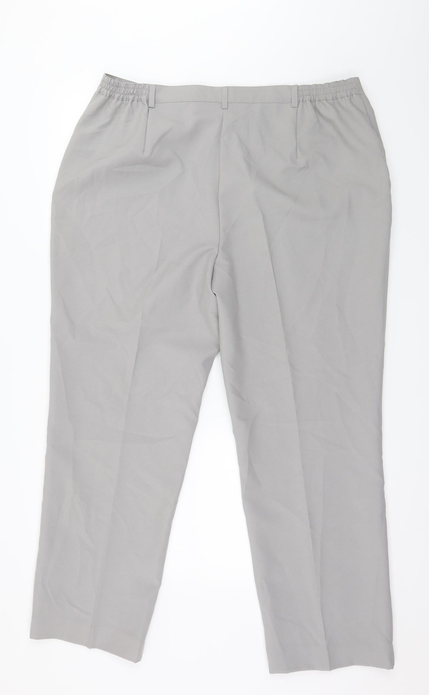 Charmance Womens Grey   Trousers  Size 22 L28 in