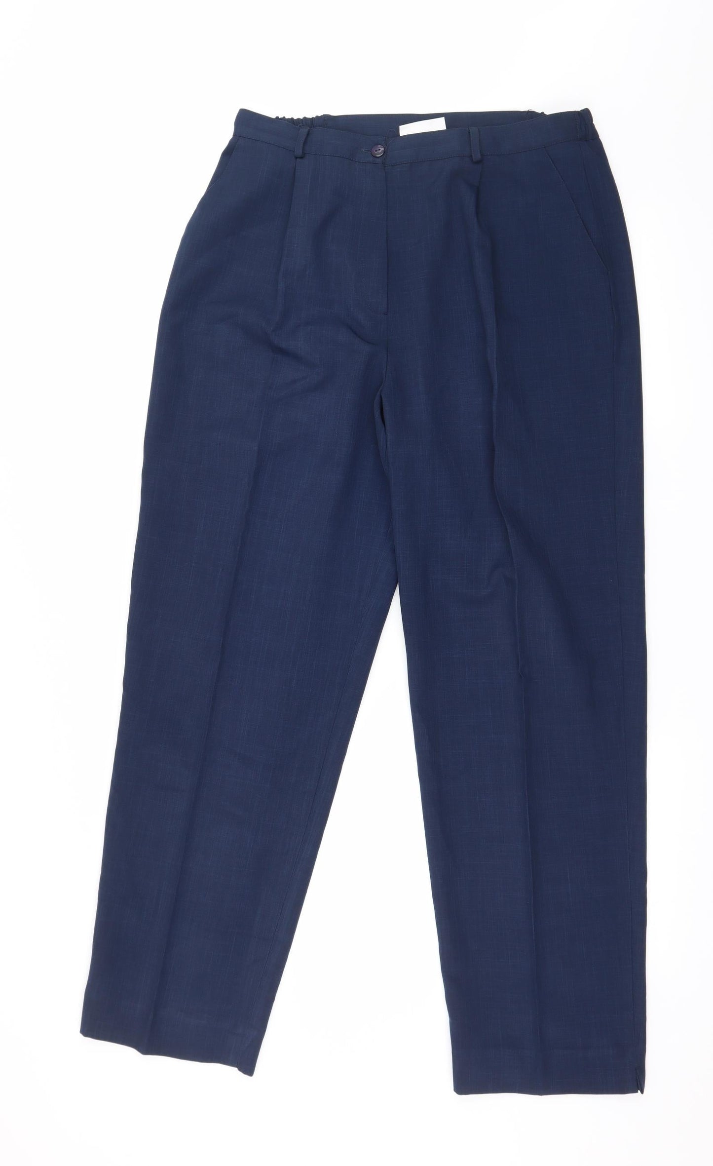 Bonmarché Womens Blue   Trousers  Size 16 L28 in