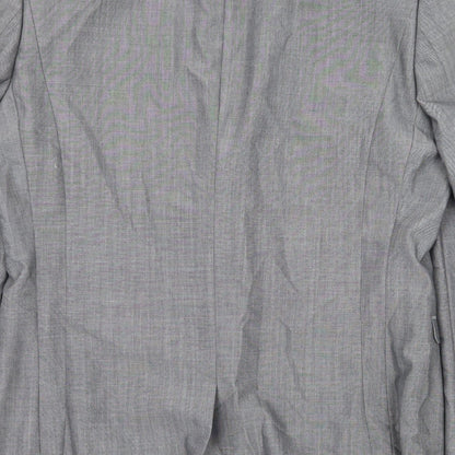 Mens UK Size L Preworn Regular Grey Suit Jacket
