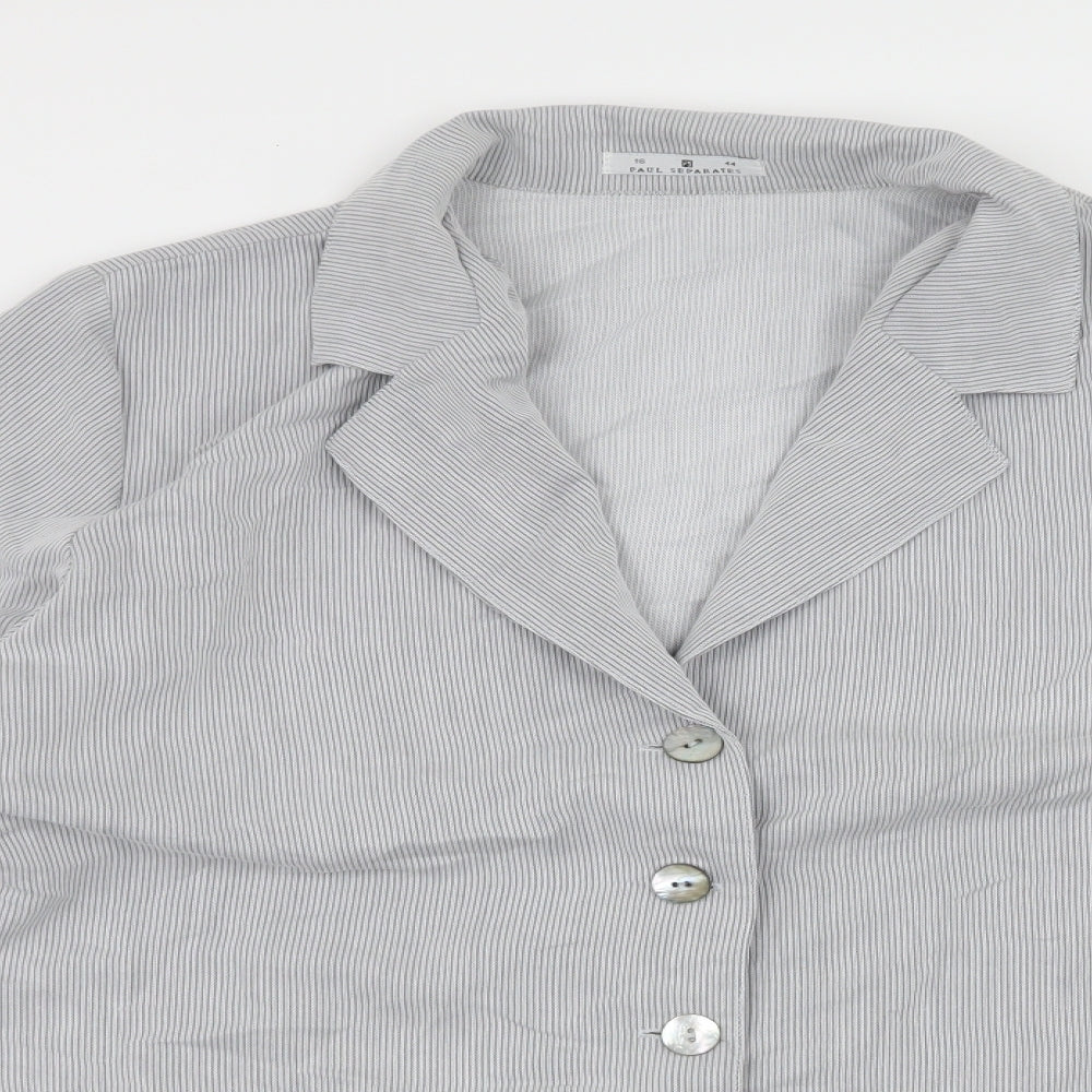 Womens UK Size 16 Paul Seperates Grey Jacket