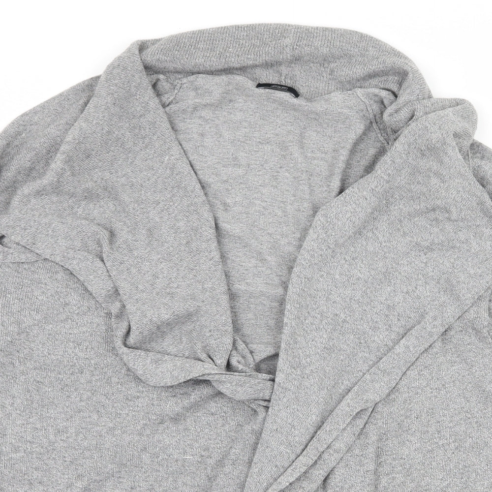 F&F Womens Grey  Knit Cardigan Jumper Size 12