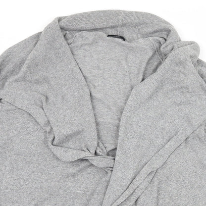 F&F Womens Grey  Knit Cardigan Jumper Size 12