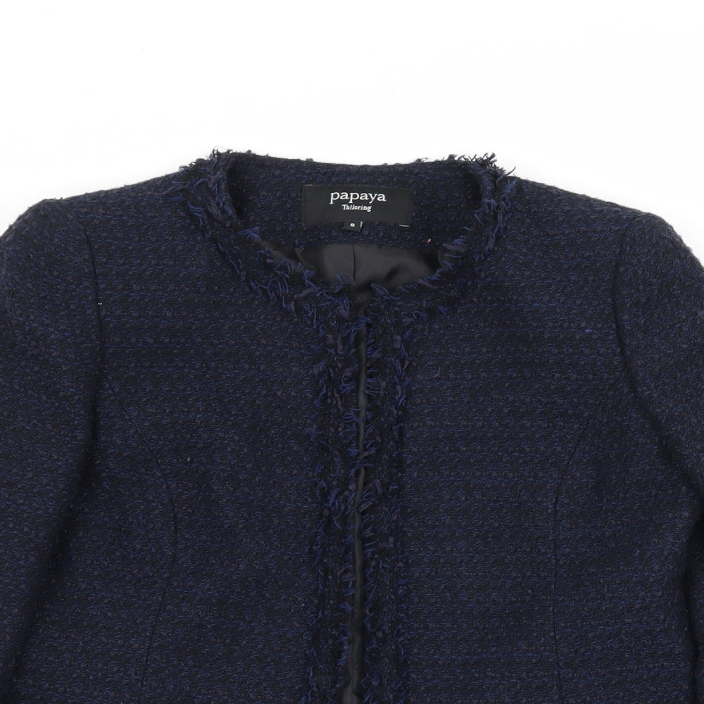 Womens UK Size 8 Papaya Blue Jacket