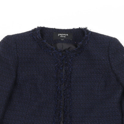 Womens UK Size 8 Papaya Blue Jacket