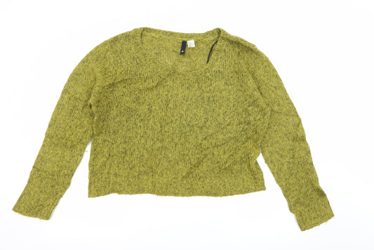 Divided by H&M Womens Green  Knit Pullover Jumper Size M
