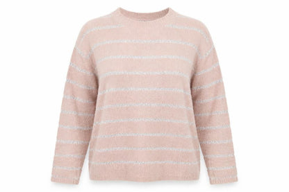 Peacocks Womens Pink  Knit Pullover Jumper Size M