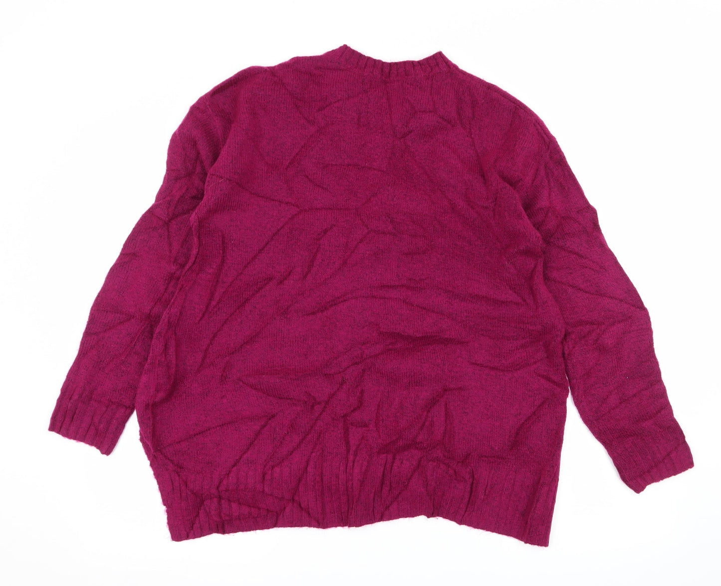 Marks and Spencer Womens Purple  Knit Pullover Jumper Size M