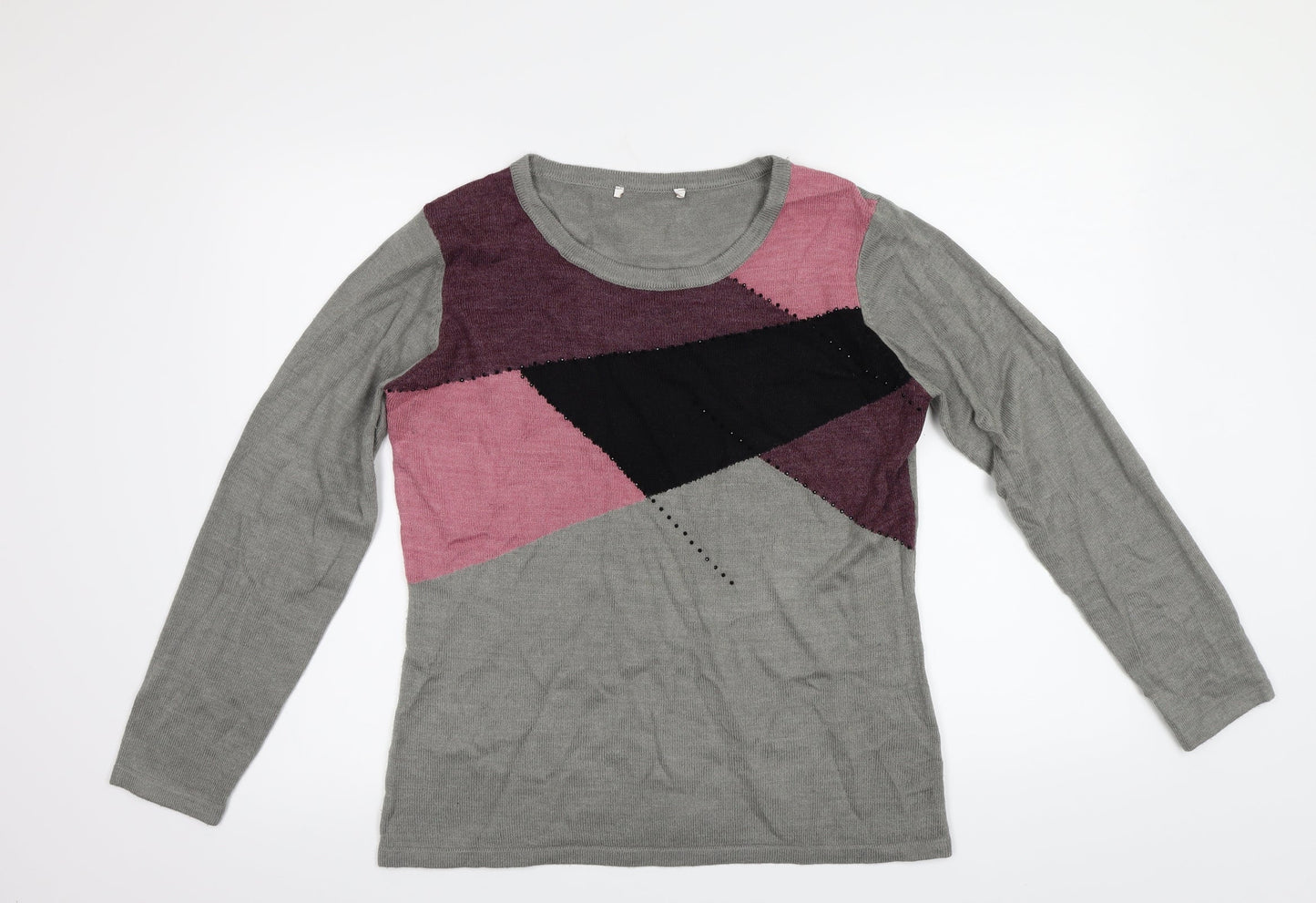 Preworn Womens Grey   Pullover Jumper Size M