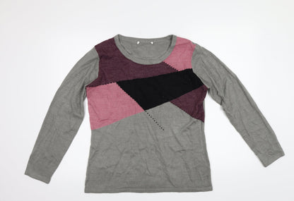 Preworn Womens Grey   Pullover Jumper Size M